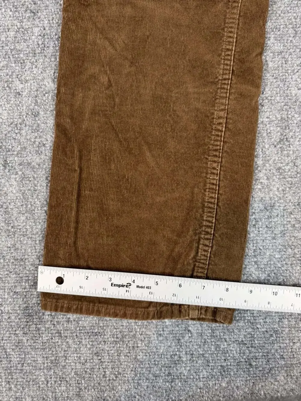 Vintage Polo Ralph Lauren Brown Corduroy Classic Fit Straight Leg Pants Mens 34